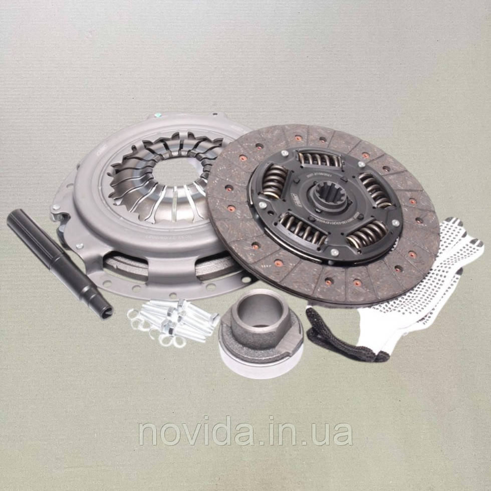 Зчеплення ГАЗ Cummins 2.8D (диск натиск.+вед.+підш.) (RIDER) RD.300950503