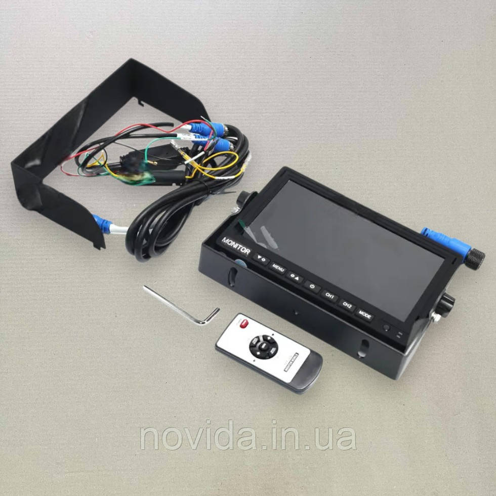 Монітор - відеореєстратор (під 2 камери) 7" (Cametet) 89256-66