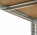 Стелаж LEOBRO Premium 180 х 90 х 40 см, 200кг/полиця, 5 полиць (LB-R106), фото 5