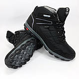 Чоловіче спортивне взуття єврозима 40р, Високі зимові кросівки на хутрі, Повсякденне взуття для зими IO-62, фото 5