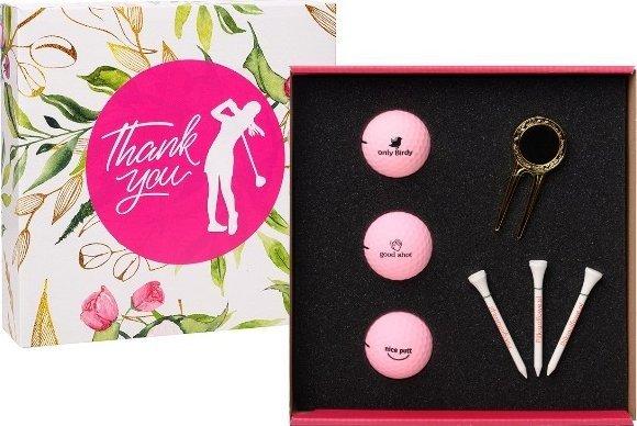 М'ячі для гольфу Toma Thank You Ladies Pack 3 шт, рожеві, фото 1