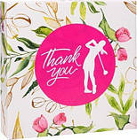 М'ячі для гольфу Toma Thank You Ladies Pack 3 шт, рожеві, фото 3