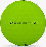 М'ячі для гольфу Wilson Staff Duo Soft 2025 12 шт, зелені, фото 3