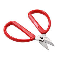 Універсальні побутові ножиці для шиття, рукоділля та повсякденного використання 115 мм з великими ручками