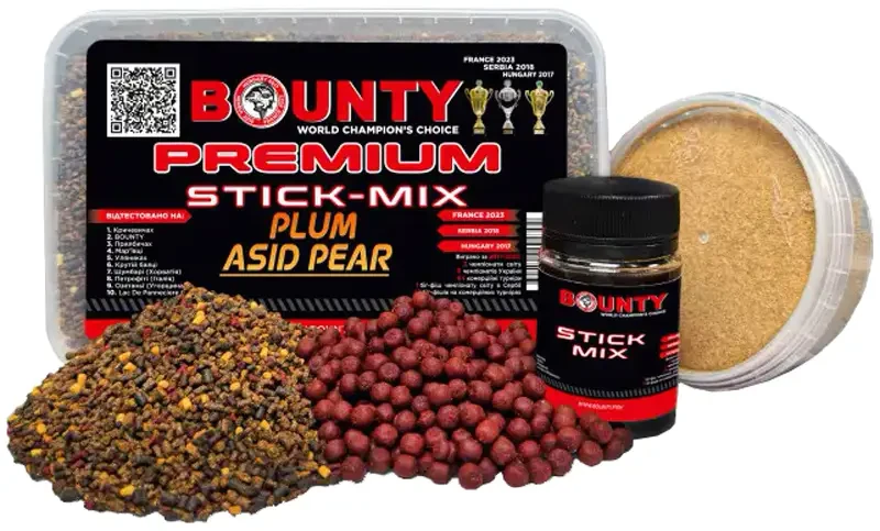 Стик мікс Bounty Premium Stick-Mix Fruity Series Plum/Asid Pear