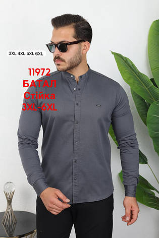 Батальна сорочка Red Stone з довгим рукавом (варений котон), стійка, фото 1