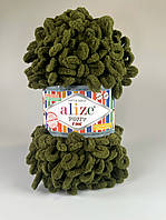 Пряжа Alize Puffy Fine 620 хакі