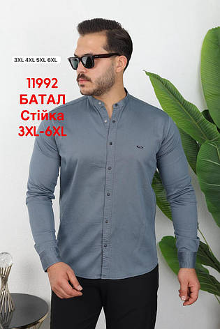 Батальна сорочка Red Stone з довгим рукавом (варений котон), стійка, фото 1