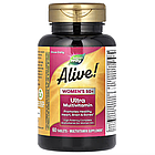 Nature's Way, Alive!, ультрамультивітаміни для жінок від 50 років, 60 таблеток