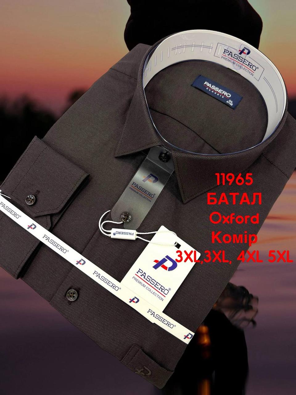 Батальна сорочка Passero classik оксфорд-mod.40350