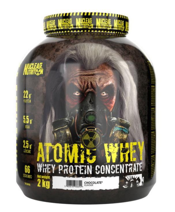 Протеїн Nuclear Nutrition Atomic Whey Protein Concentrate 2 kg Смак :  vanilla ice cream, фото 1