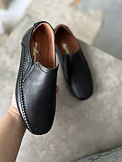 Підліткові шкіряні мокасини 36 р-р, фото 3