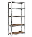 Універсальний стелаж LEOBRO Premium 180 х 90 х 40 см, 175кг/полиця, 5 полиць (LB-R104), фото 3