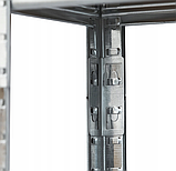 Універсальний стелаж LEOBRO Premium 180 х 90 х 30 см, 200кг/полиця, 5 полиць (LB-R105), фото 7