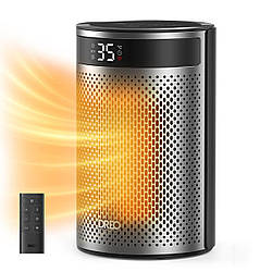 Тепловентилятор Dreo Atom 416, 1500 Вт, керамічний нагрівач, термостат, таймер 12 год, еко-режим, безшумний, пульт ДУ