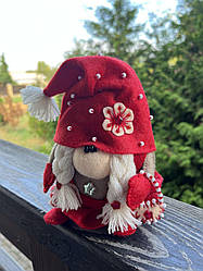 Набір для створення іграшки з фетру "Новорічний гном", 15х10 см