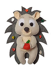 Набір для створення іграшки з фетру "Їжачок", 13х17 см