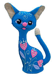 Набір для створення іграшки з фетру "Кіт", 9х23 см