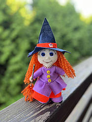 Набір для створення іграшки з фетру "Відьмочка", 11х22,5 см