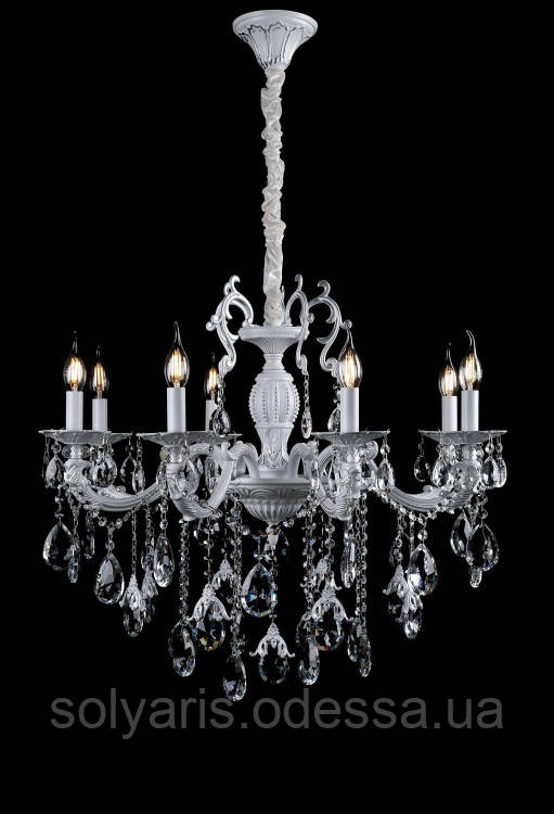 Люстра свічка L2230310/8 (WT+SL), фото 1