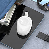 Зовнішній акумулятор BOROFONE BJ45 iWatch emergency charging source(1400mAh) White, фото 9