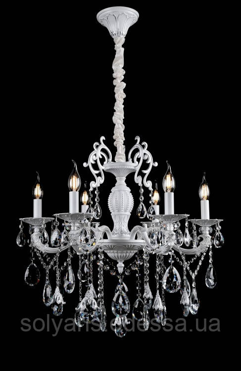 Люстра свічка L2230310/6 (WT+SL), фото 1