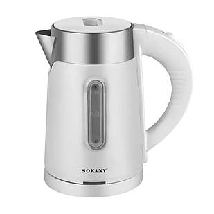 Електрочайник Sokany SK-0808 1200W Білий