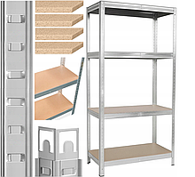 Стелаж LEOBRO Premium 150 х 70 х 30 см, 150кг/полиця, 4 полиці (LB-R109) (mrk)