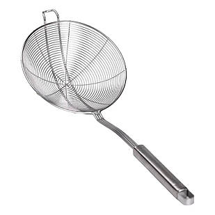 Шумівка з нержавіючої сталі з ручкою Ø 14 см для фритюру HP-19-16-14CM