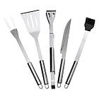 Набір аксесуарів для барбекю, мангала, гриля 5 предметів 40х10х5 см мангальне приладдя HP-20-72, фото 2