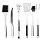 Набір аксесуарів для барбекю, мангала, гриля 6 предметів 40х10х5 см мангальне приладдя HP-20-73, фото 2