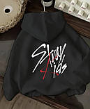 Жіноче худі з написом на спині "Stray Kids", фото 2