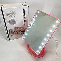 Дзеркало з підсвіткою зі світлодіодами, Дзеркало для візажу з підсвічуванням для гриму OU-28