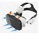 VR окуляри топ VR BOX Z4, Окуляри віртуальної реальності box, Віар шолом для телефону ВР бокс QV-90, фото 4