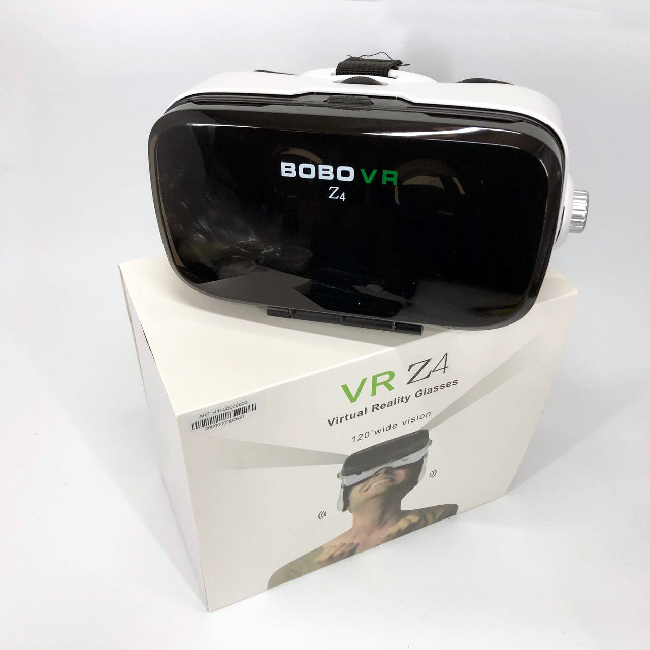 Білі Окуляри віртуальної реальності для телефону VR BOX Z4, Окуляри VR pro для 3 д MI-52, фото 1