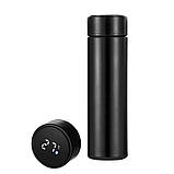 Термос з інтелектуальним екраном, Термос індикатором температури, Термокружка з індикатором DY-17, фото 2