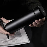 Термос з інтелектуальним дисплеєм температури UNIQUE, Розумний термос з датчиком температури 500 мл LM-12, фото 9