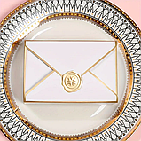 Бонбоньєрка коробочка прямокутна біла, фото 2