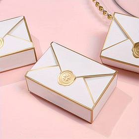 Бонбоньєрка коробочка прямокутна біла