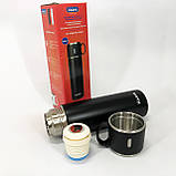 Термос у вигляді пляшки MAGIO MG-1046B 0.5 л, Найкращий термос Гарячий для чаю EL-24, фото 4