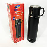 Термос у вигляді пляшки MAGIO MG-1046B 0.5 л, Найкращий термос Гарячий для чаю EL-24, фото 5