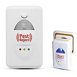 Електронний відлякувач клопів Pest Reject HK02, Ультразвуковий відпугувач, Побутовий відлякувач мишей US-33, фото 4