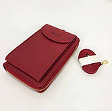 Гаманці подарунок для жінок, Гаманець для жінки розкладний гаманець Красивий жіночий LN-87, фото 6