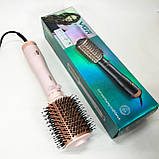 Жіночий потужний фен для укладання волосся, Фен для волосся з насадками універсальний HD-17, фото 7