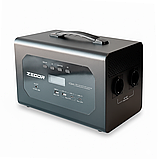 Зарядна електростанція для великої побутової техніки Zegor YC600 LiFePO4 600 Вт багатофункціональна зарядка, фото 3