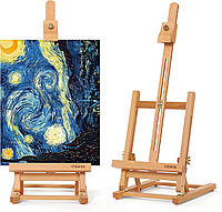 Настільний мольберт 62х20х38 см VISWIN Регульований по висоті настільний мольберт для живопису