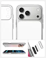 Захисний чохол Spigen Ultra Hybrid T MagSafe для iPhone 17 Pro (2025), ACS10077​​​​​​​, Clear White, фото 7