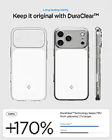 Захисний чохол Spigen Ultra Hybrid T MagSafe для iPhone 17 Pro (2025), ACS10077​​​​​​​, Clear White, фото 8