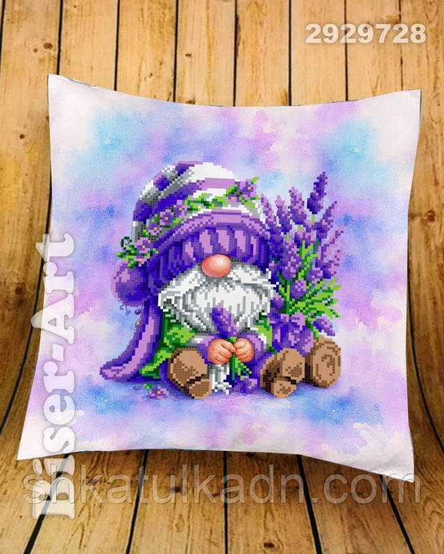 Наволочка з подушкою для вишивки бісером, фото 1