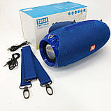 Блютуз акустика з радіо TG534, Колонка для домашньої вечірки, Бездротова портативна колонка з ремінцем SL-29, фото 6